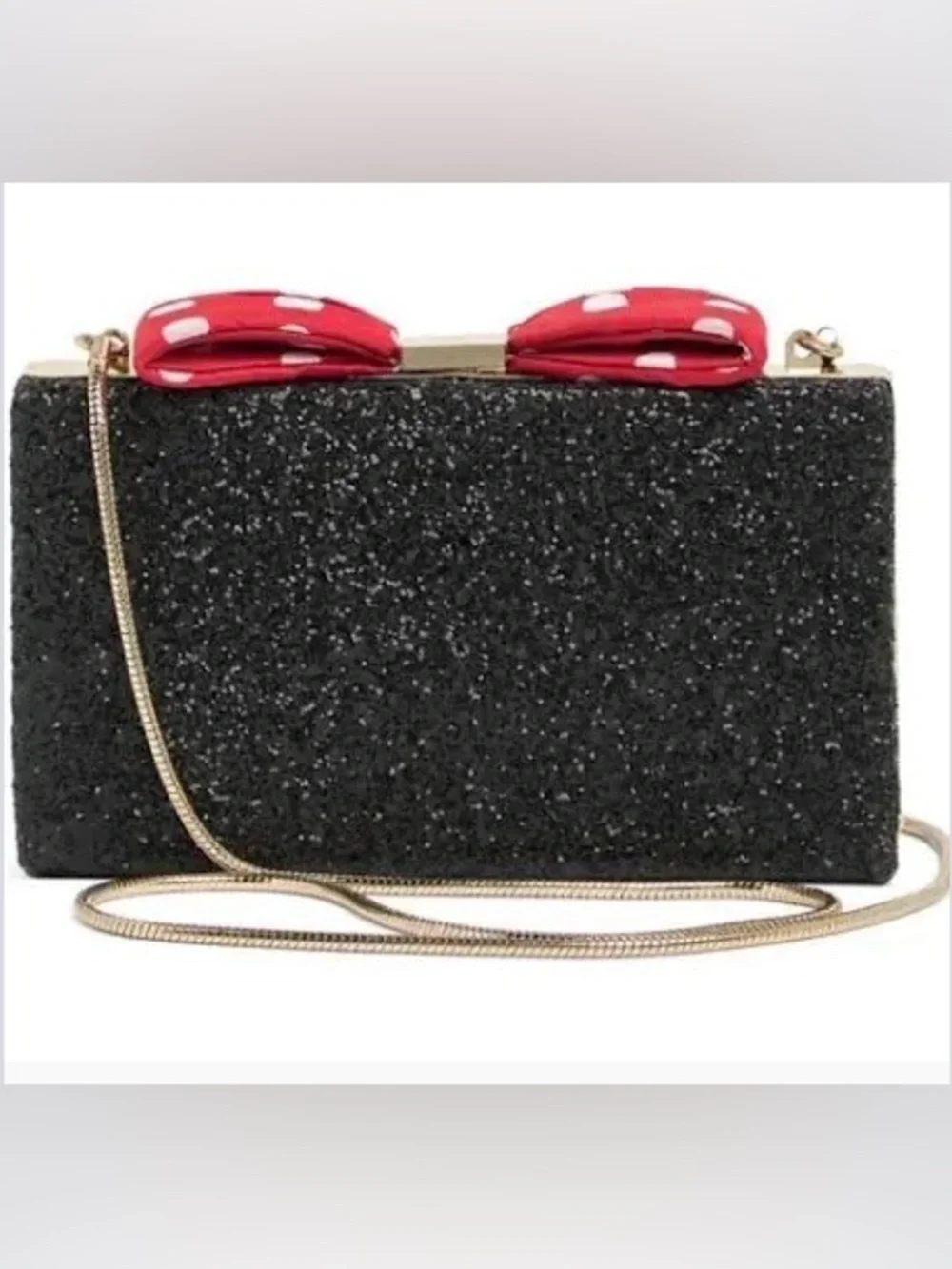 Kate Spade x Disney Minnie Mouse BOW CLUTCH Crossbody